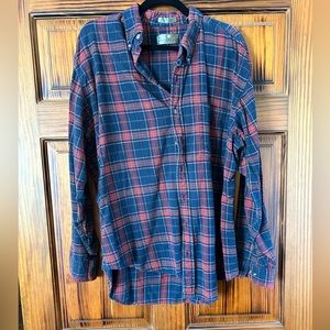 Blue and Red Flannel Size XLT